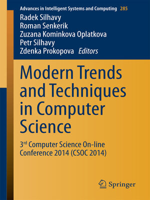 cover image of Modern Trends and Techniques in Computer Science